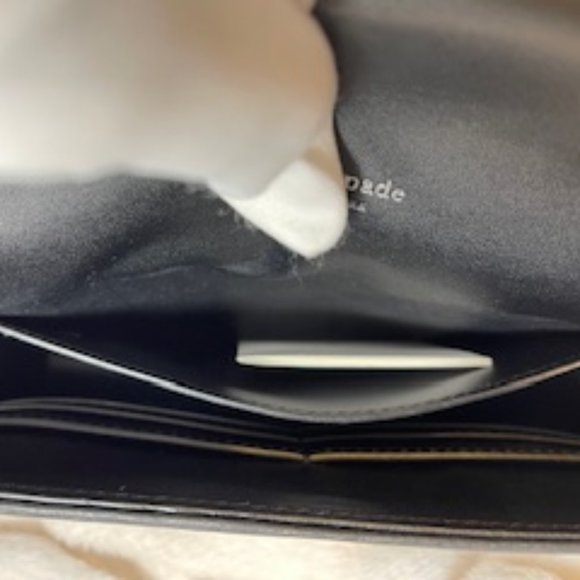 KATE SPADE NWOT BLACK SILVER HAND/SHOULDER/CROSSBODY BAG - Picture 12 of 13